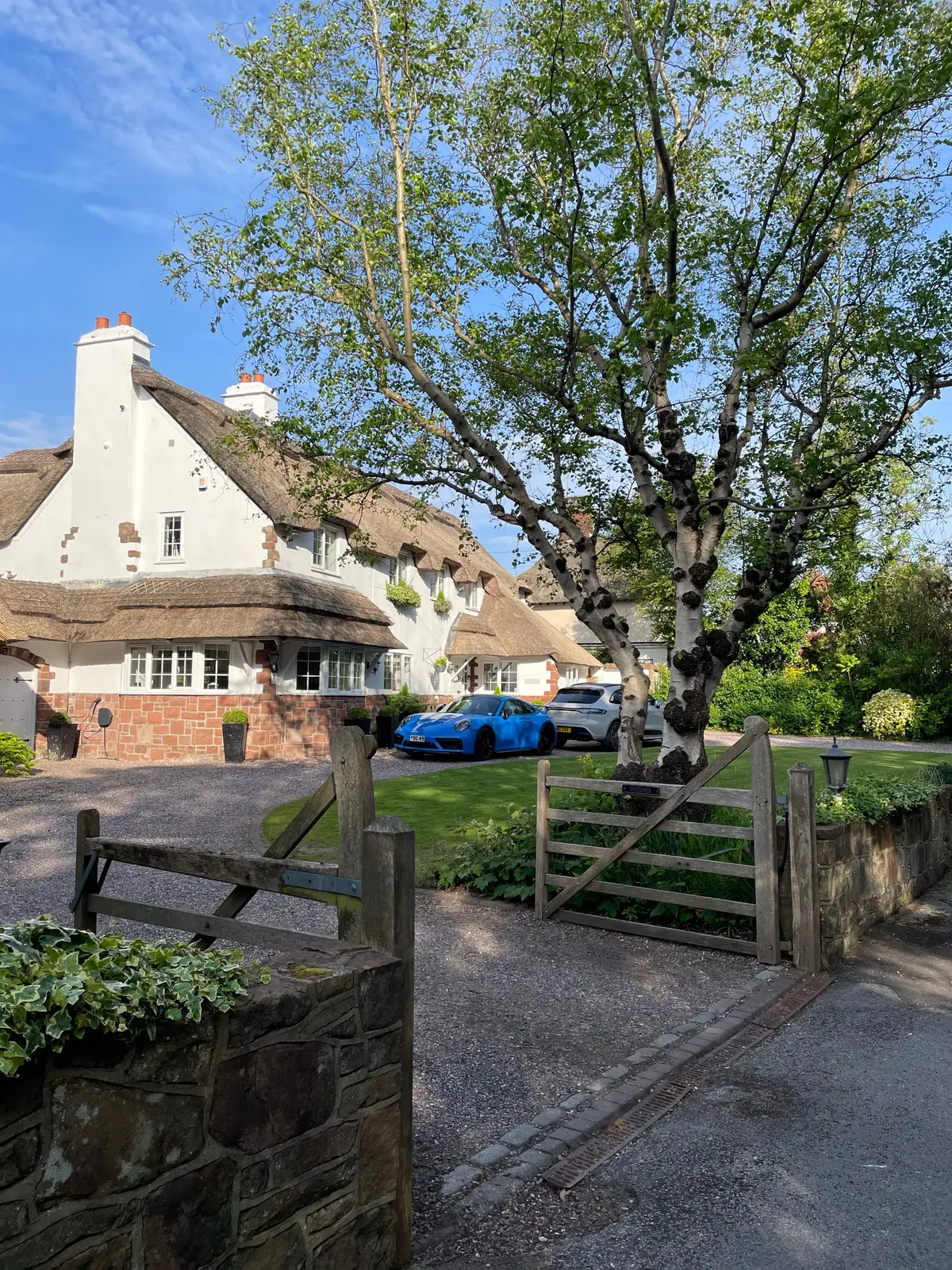 A Cheshire-style English cottage and garden